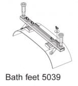 Ножки для стальной ванны Kaldewei EUROWA, модель 5039,581370050000